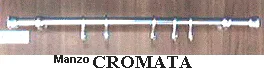 010504.32AV - ASTA ATTREZZATA CUCINA 100MM. CROMATA