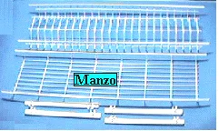 010720.00AV - SCOLAPIATTI BIANCO SENZA VASCHETTA CM 75