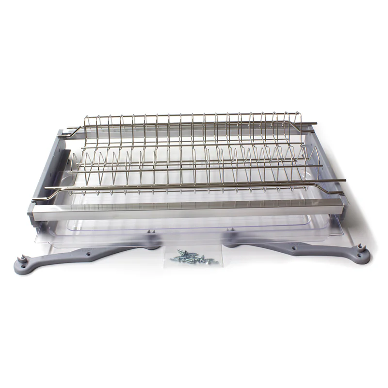 010761.00AV - SCOLAPIATTI INOX CONTELAIO E VASCHETTA CM76X30A35