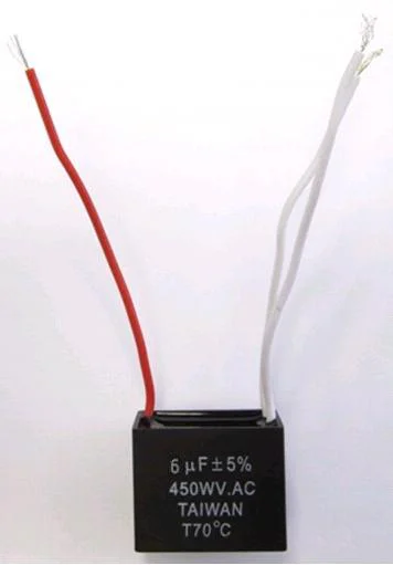 036006.00AV - CONDENSATORE 6 MF. 3 FILI