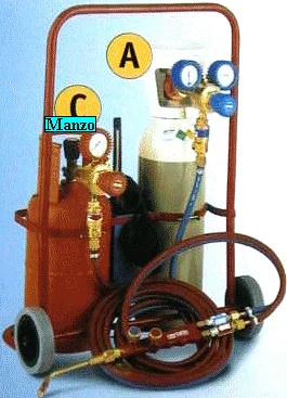 040211.00AV - SET SALDATURA LT5 OSSIDOPROPANO OXYTURBO