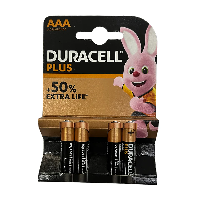 052751.00DU - BATTERIA MINI STILO PLUS N° 4