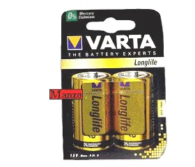 052801.01AV - BATTERIA TORCIA ZINCO-CAR.2PZ.LONG.VARTA