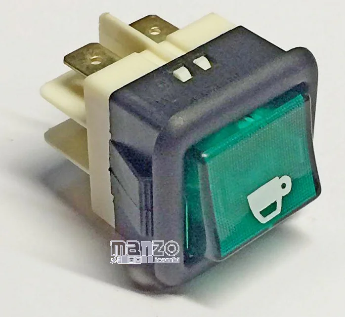 INTERRUTTORE LUMINOSO 25X25 4CONTATTI