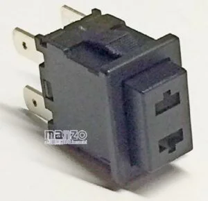 070116.00AV - PULSANTE BIPOLARE 19X13 ATTACCO PRESA