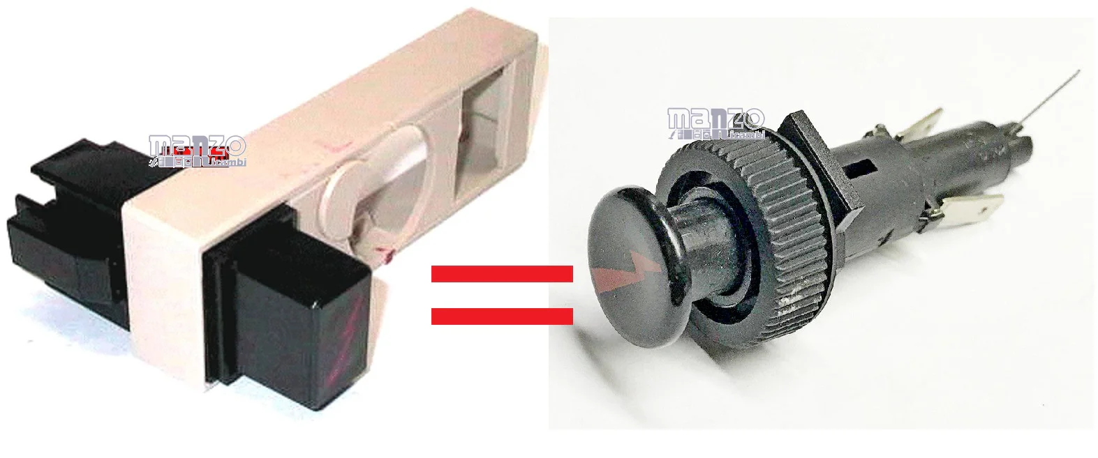 124600.00AV - PULSANTE PIEZO BABYSIT  &Oslash; 15