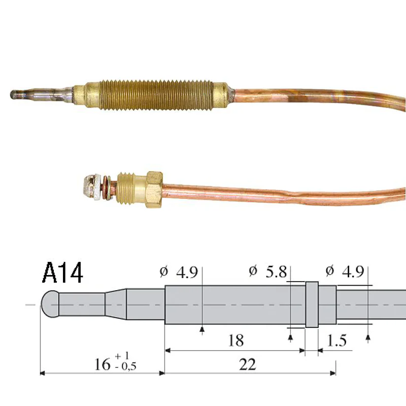 125018.03AV - TERMOCOPPIA . 75CM 8X0.75 0.260.138 SIT