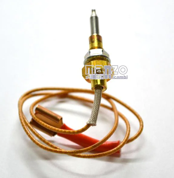 125300.03FK - TERMOCOPPIA FILETTATA C/FASTON 40CM  &Oslash; 6