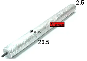 140053.00ME - ANODO MAGNESIO FILETTO  &Oslash; 5MM 235MM