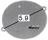 146874.00AV - MEMBRANA SCALDINO 5LT VAILLANT