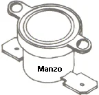 181802.00MM - TERMOSTATO FERRO 128FISSO C/A.