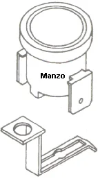 181981.00AV - TERMOSTATO FERRO 145 FISSO N.C