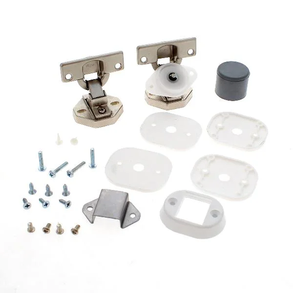 912361.03ME - CERNIERE PORTELLONE KIT PER LAVATRICE INCASSO