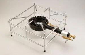 010214.00AV - FORNELLONE 40X40CM VALVOLATO GPL