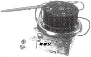 123044.00AV - TERMOSTATO FRIGGITRICE 40-220 MT1 CON MAMOPOLA
