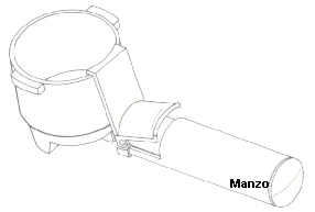 388981.00AV - BRACCIO PORTA FILTRO COMPLETO UNI