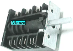 455050.00AV - COMMUTATORE PIASTRA 5+3 6+STOP