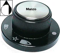 498020.12SR - MANOPOLA  &Oslash; 6MM. D+M-4 MM. GAS