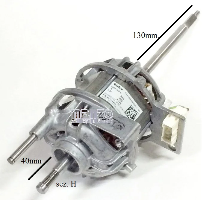 825830.03ZA - MOTORE ASCIUGATRICE ORIGINALE
