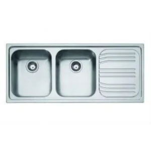 LAVELLO RADAR 116X50 2 VASCHE .APPOGGIO A DX 3'