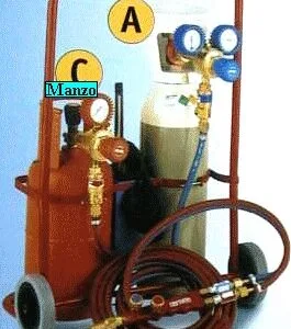 SET SALDATURA LT5 OSSIDOPROPANO OXYTURBO