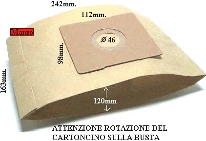 SACCHETTI CARTA N' 8