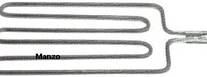 RESISTENZA BISTECCHIERA 2000W 377X170
