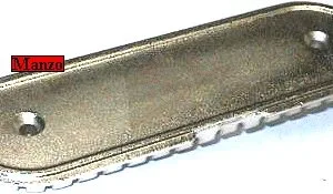 SPARTIFIAMMA PESCIERA CROMATO 48X155 (BRUCIATORE 417805 -- CAPPELLOTTO 407832)
