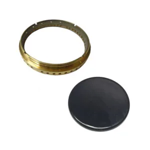CORONA D.85 + CAPPELLOTTO GRANDE D. 92 (BRUCIATORE 416758 - 416755)