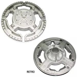 BRUCIATORE TRIPLA CORONA. 2F.D.127/54 (CAPPELLOTTO 400610)