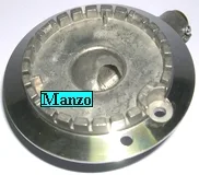 BRUCIATORE GRANDE A PIPA 2FORI SX D.76 (CAPPELLOTTO 401514)