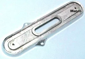 BRUCIATORE PESCERA CON 2 OCCHIELLI 213X43 (SPARTIFIAMMA 407828+407827)