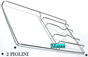 GRIGLIA 1 FUOCO + 1 462X261