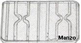 GRIGLIA 2 FUOCHI 411X254