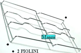 GRIGLIA 2 FUOCHI 433X233