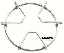 GRIGLIA 1 FUOCO D.180
