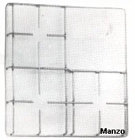 GRIGLIA 3 FUOCHI 460X440