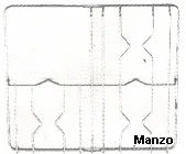 GRIGLIA 3 FUOCHI 455X470