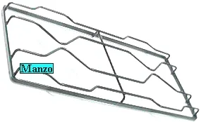 GRIGLIA 2 FUOCHI 485X235 VEDI.425166