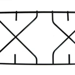 GRIGLIA 2 FUOCHI SX 395X214