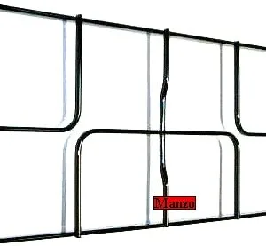 GRIGLIA 2 FUOCHI 230X495 POSTERIORE ORDINARE