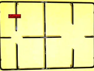 GRIGLIA 2 FUOCHI 378X263 DX DEL 010918