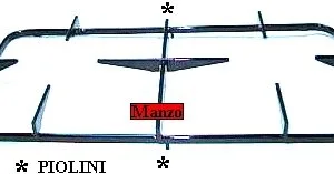 GRIGLIA 2 FUOCHI 436X216