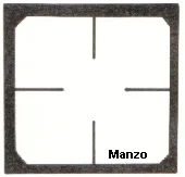 GRIGLIA 1 FUOCO 209X196 GHISA