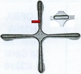 GRIGLIA 1 FUOCO 210X210 RAF
