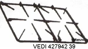 GRIGLIA 2 FUOCHI 492X227
