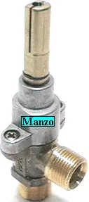 RUBINETTO GAS 2 VIE (ASSE 22MM.)
