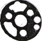 GUARNIZ. BRUCIATORE SUP. PICCOLA P/C