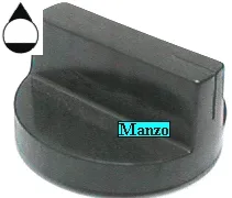 MANOPOLA D.8MM. A+M+1 MM.