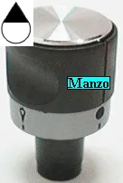MANOPOLA D.8MM. B-M+21 MM. EL
